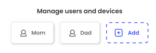 add users and devices